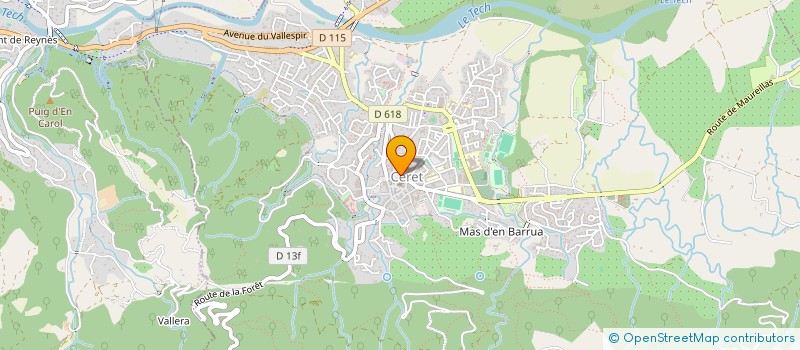 localisation de l'entreprise 902 232 289   CERET