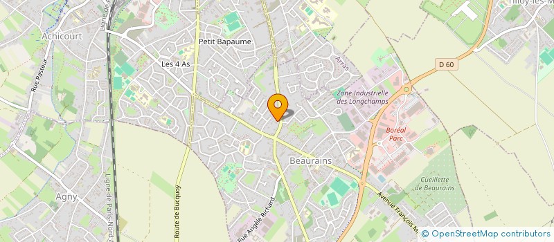 localisation de l'entreprise 902 251 107   BEAURAINS