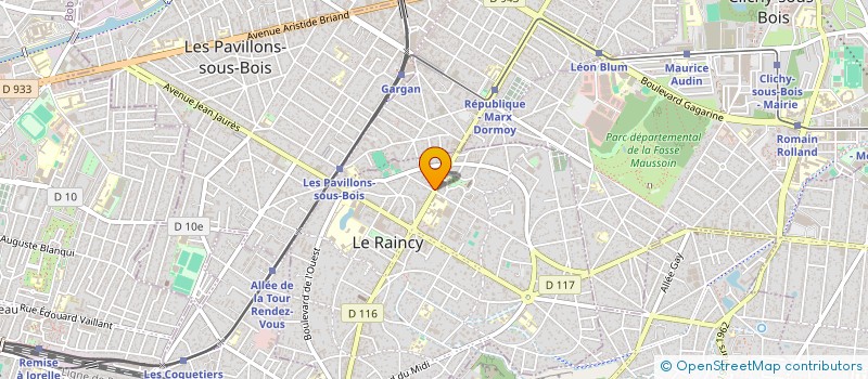 localisation de l'entreprise 902 251 362 à LE RAINCY
