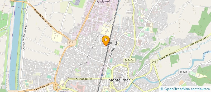 localisation de l'entreprise 902 253 814   MONTELIMAR