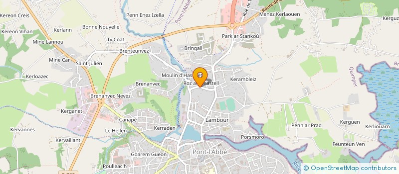 localisation de l'entreprise 902 265 131  à PLONEOUR-LANVERN