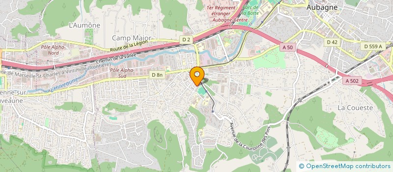 localisation de l'entreprise 902 281 054   AUBAGNE