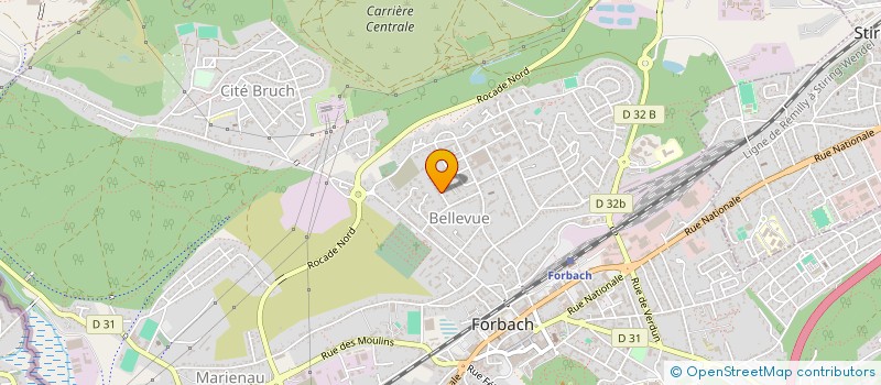 localisation de l'entreprise 902 286 335   FORBACH