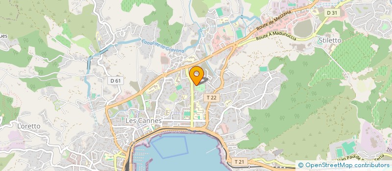 localisation de l'entreprise 902 312 594   AJACCIO