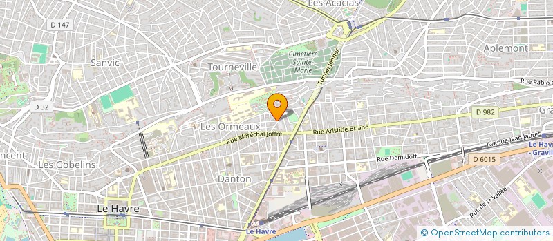 localisation de l'entreprise 902 332 956   LE HAVRE