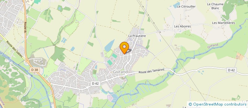 localisation de l'entreprise 902 338 102   GIVRAND