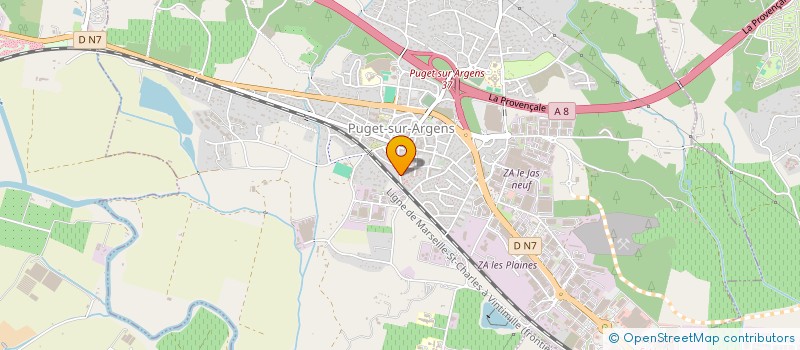 localisation de l'entreprise 902 354 620   PUGET-SUR-ARGENS