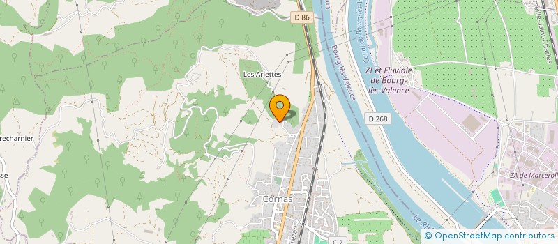 localisation de l'entreprise 902 356 278   CORNAS