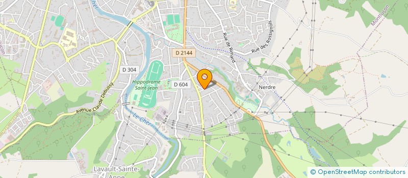 localisation de l'entreprise 902 359 058 à MONTLUCON