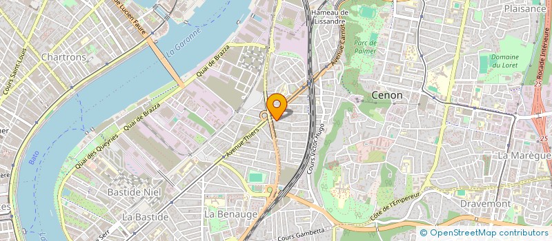 localisation de l'entreprise 902 359 421   CENON