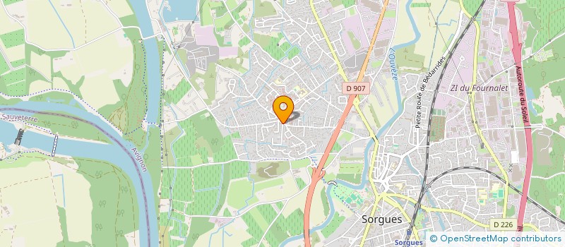 localisation de l'entreprise 902 369 602 à SORGUES