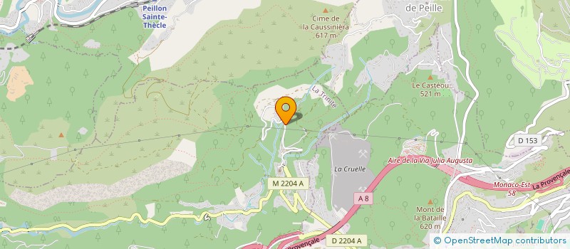 localisation de l'entreprise 902 373 059 à LA TURBIE