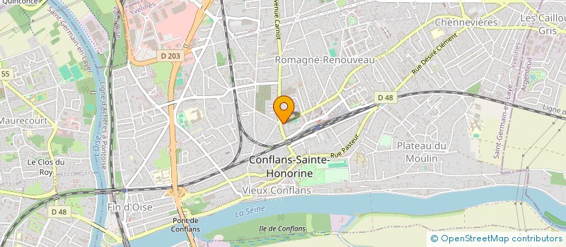 localisation de l'entreprise 902 390 848   AUVERS-SUR-OISE