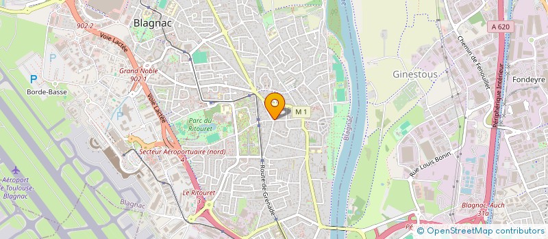 localisation de l'entreprise 902 391 242   BLAGNAC