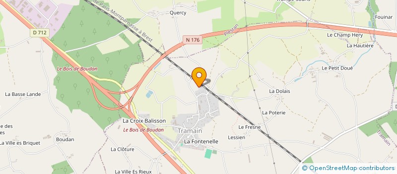 localisation de l'entreprise 902 393 123   TRAMAIN