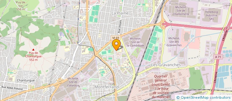 localisation de l'entreprise 902 410 828   CLERMONT-FERRAND