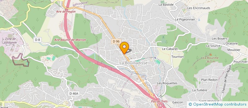 localisation de l'entreprise 902 412 071   LA BOUILLADISSE