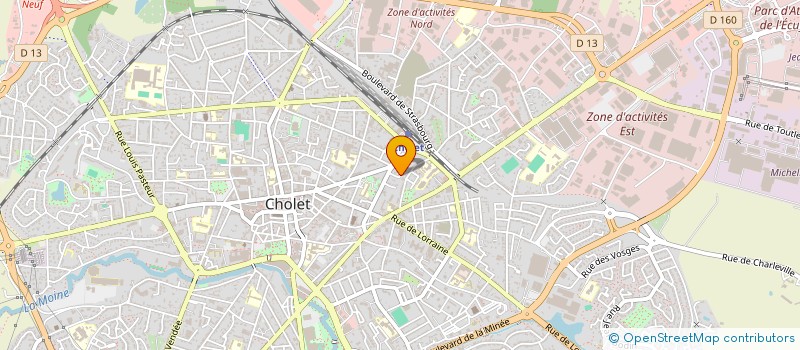 localisation de l'entreprise 902 417 898   CHOLET