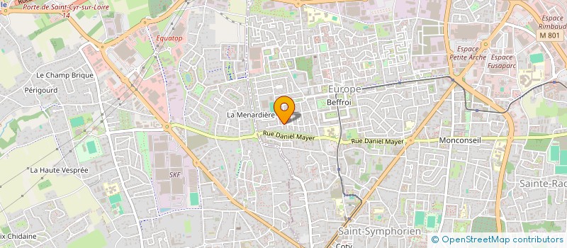 localisation de l'entreprise 902 427 483   LA RICHE