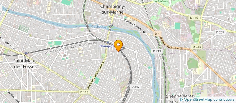 localisation de l'entreprise 902 431 287  à SAINT-MAUR-DES-FOSSES