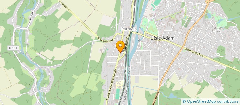 localisation de l'entreprise 902 431 873   PARMAIN