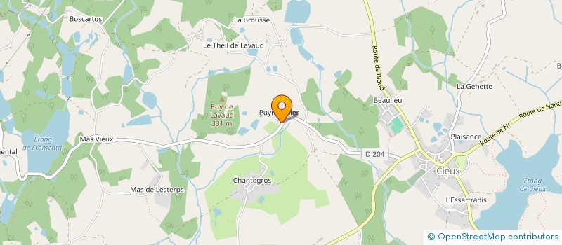 localisation de l'entreprise 902 435 833   CIEUX