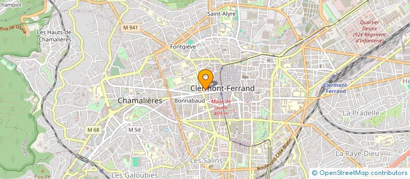 localisation de l'entreprise 902 448 091   CLERMONT-FERRAND