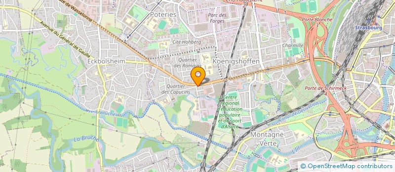 localisation de l'entreprise 902 457 886   STRASBOURG