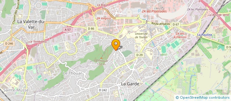 localisation de l'entreprise 902 458 744   LA GARDE