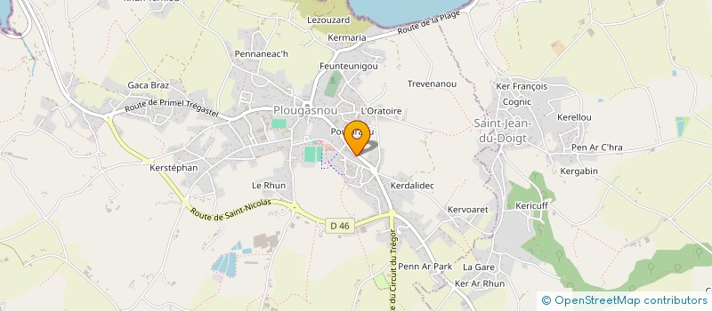 localisation de l'entreprise 902 459 569   PLOUGASNOU