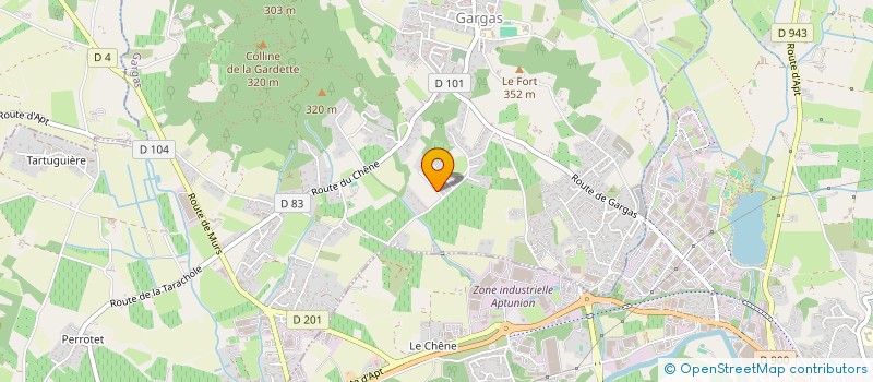 localisation de l'entreprise 902 462 829   GARGAS