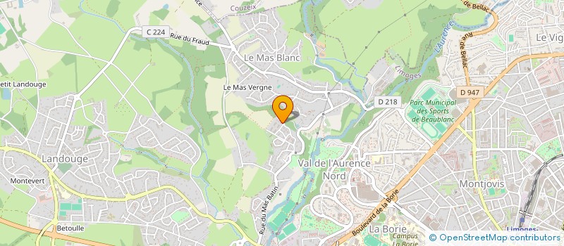 localisation de l'entreprise 902 463 256 à LIMOGES