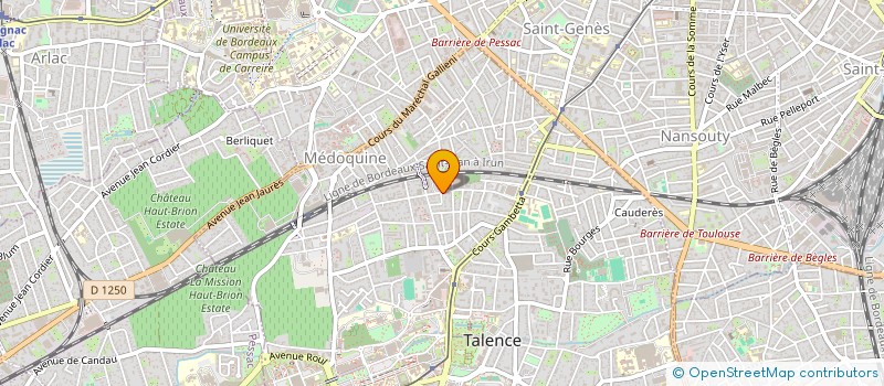 localisation de l'entreprise 902 466 259   TALENCE