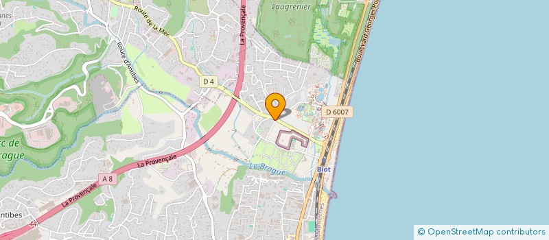 localisation de l'entreprise 902 466 739   VILLENEUVE-LOUBET