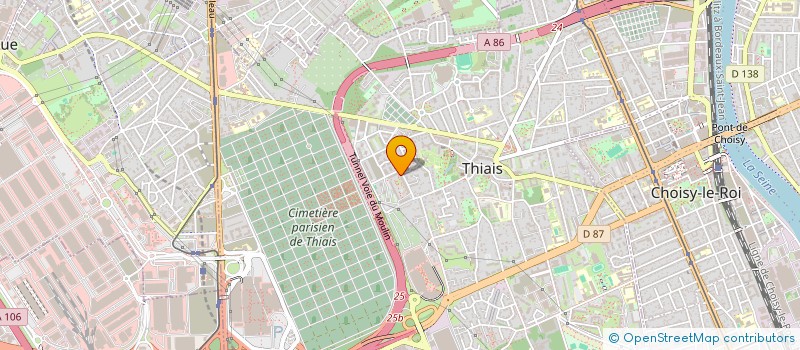localisation de l'entreprise 902 467 927   THIAIS