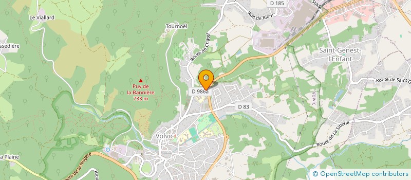 localisation de l'entreprise 902 479 468   VOLVIC