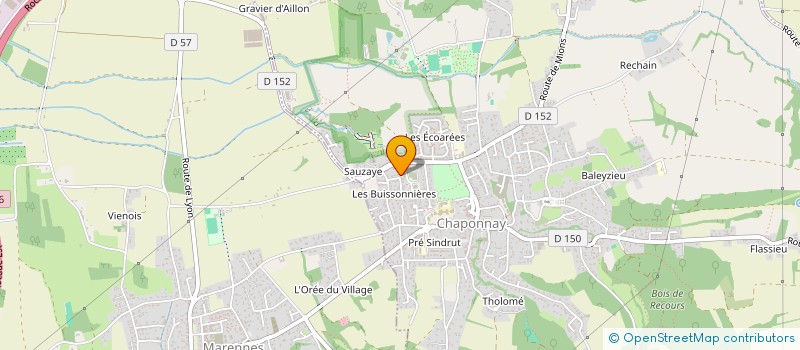 localisation de l'entreprise 902 491 059   CHAPONNAY