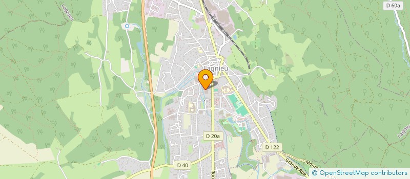 localisation de l'entreprise 902 503 945   LAGNIEU