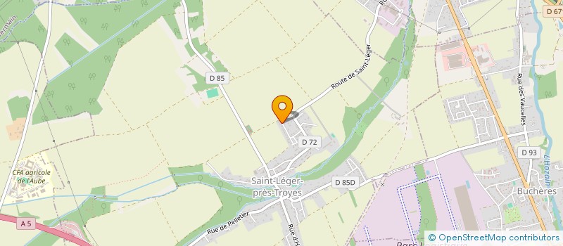 localisation de l'entreprise 902 505 452   MESSON