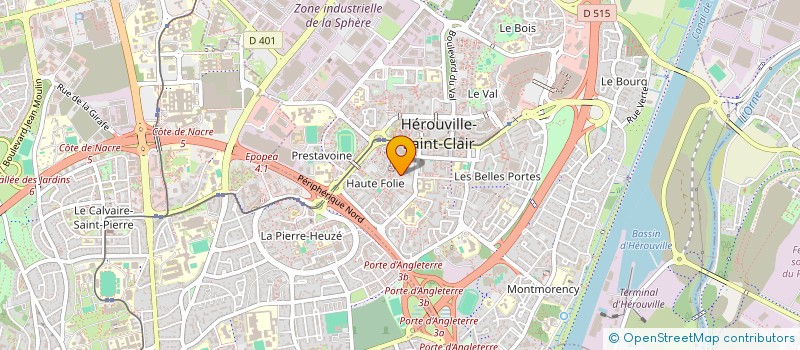localisation de l'entreprise 902 545 789 à HEROUVILLE-SAINT-CLAIR