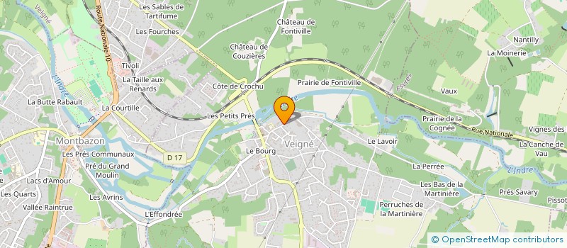 localisation de l'entreprise 902 555 119   VEIGNE