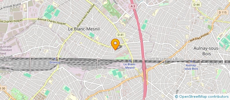 localisation de l'entreprise 902 563 535 à LE BLANC-MESNIL