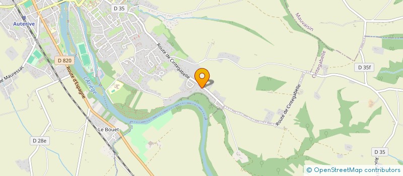 localisation de l'entreprise 902 569 987   AUTERIVE