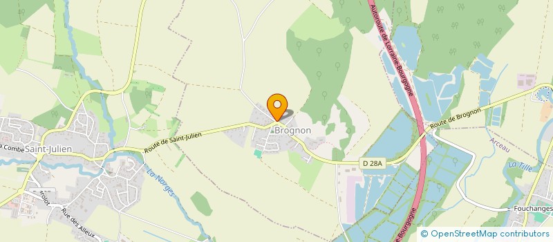 localisation de l'entreprise 902 570 704 à BROGNON