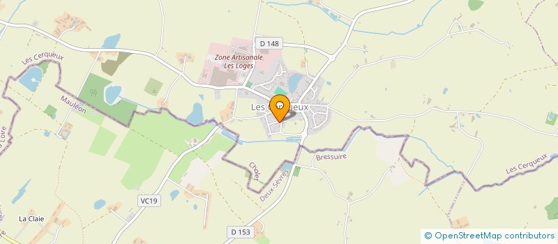 localisation de l'entreprise 902 574 052   LES CERQUEUX