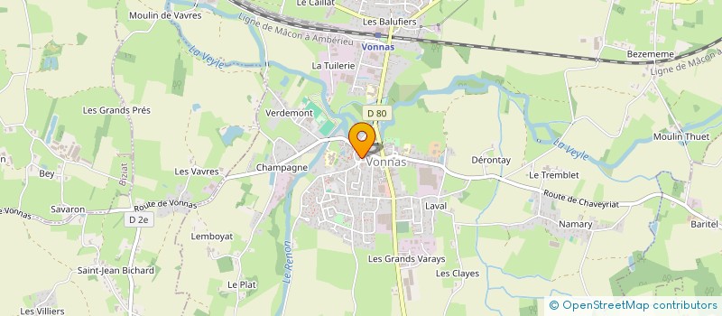 localisation de l'entreprise 902 587 674   VONNAS