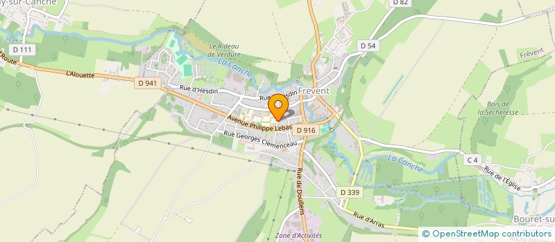 localisation de l'entreprise 902 594 548   FREVENT