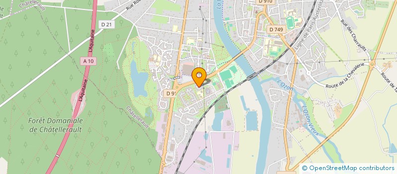 localisation de l'entreprise 902 600 030   CHATELLERAULT