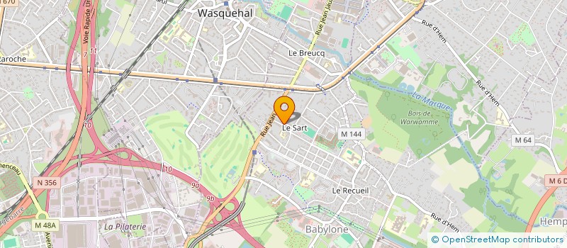 localisation de l'entreprise 902 607 746   VILLENEUVE-D'ASCQ