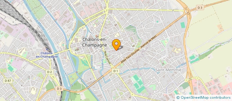 localisation de l'entreprise 902 615 772   CHALONS-EN-CHAMPAGNE